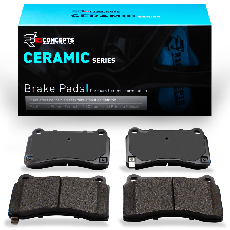 Nissan GT-R Brake Pads - Rear - R1 Concepts - Ceramic - `09-`24